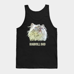 Ragdoll Dad Father's Day Gift Tank Top